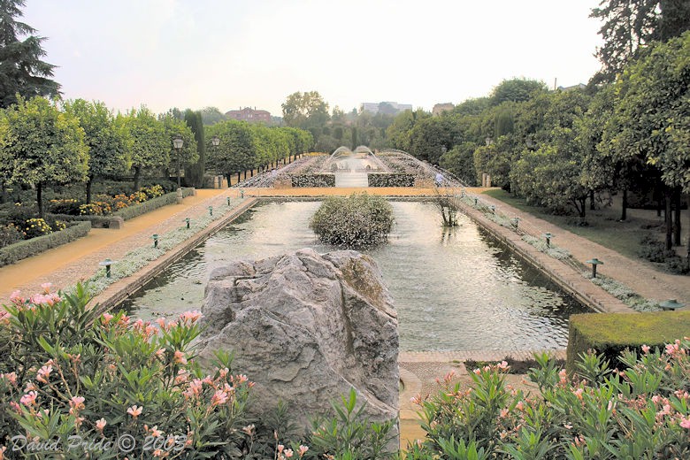 View of the Alcazar Gardens