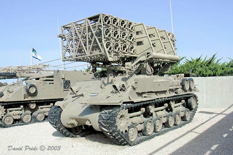 Sherman Multiple Rocket Launcher