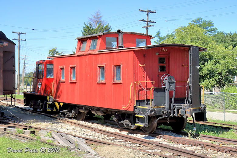 Pittsburg & Shawmut No. 164 Wooden Caboose