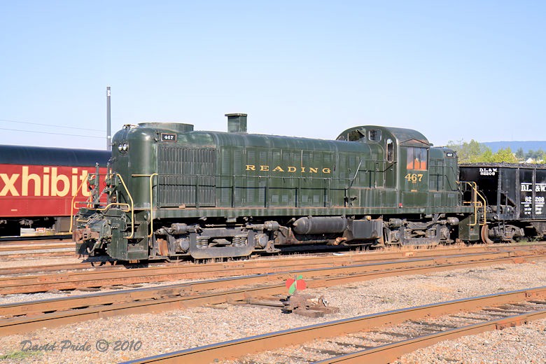 Reading Alco RS3 No. 467